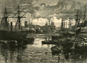 Hull, z doků, 1898. od Unbekannt
