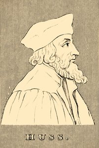 Hus, c1369-1415, 1830. od Unbekannt