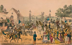 Hyde Park Corner, 1825, c1870 od Unbekannt