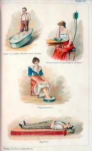 Hydroterapie, c1902 od Unbekannt
