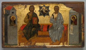 Ikona Trojice Nového zákona, c. 1450. od Unbekannt