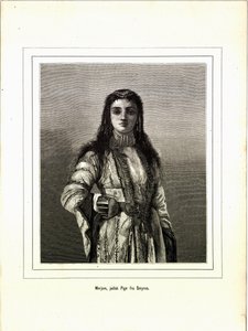 Ilustrace převzata z knihy Různorodé obrázky cestovatelů od Jerichau-Baumanna, Elisabeth a vydané nakladatelstvím Forlagsbureauet (Kodaň, 1881) od Unbekannt