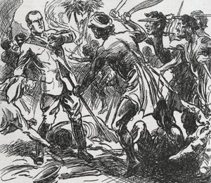 Ilustrace zobrazující Sextona Blakea v Penny Popular od Unbekannt