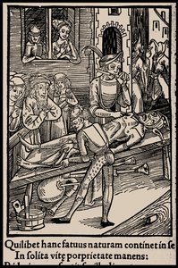 Ilustrace ke knize Ship of Fools od Sebastiana Branta, 1497. od Unbekannt