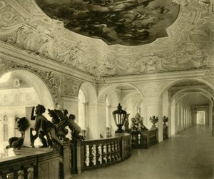 Císařské schodiště, klášter St Florian, Sankt Florian, Horní Rakousko, c1935. od Unbekannt