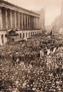 V Birminghamu: Král Edward VIII. vyhlášen ve druhém největším městě Anglie v roce 1936 od Unbekannt