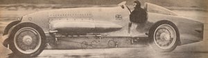 V lednu 1927 překonal major Malcolm Campbell ve svém slavném Bluebirdu světový pozemní rychlostní rekord. od Unbekannt