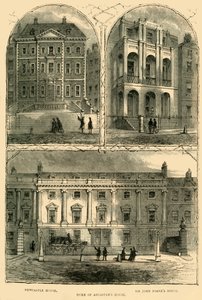 V Lincolns Inn Fields, 1881. od Unbekannt