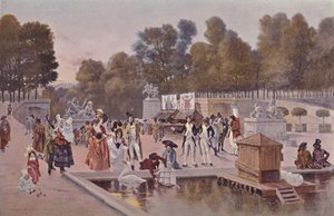 V zahradě Tuileries, 1896 od Unbekannt