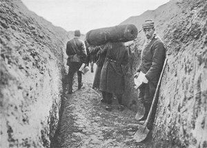 V jednom z francouzských zákopů, 1914 od Unbekannt