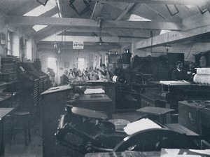 Ve skladatelské místnosti, 1916 od Unbekannt