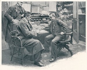 V kanceláři zástupce generálního konzula na Americkém konzulátu, Londýn, c1903 1903 od Unbekannt