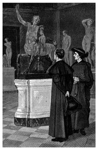 V galerii soch, 1882 od Unbekannt