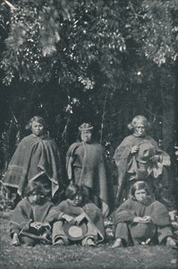 Indiáni z ostrova Chiloe, 1916 od Unbekannt