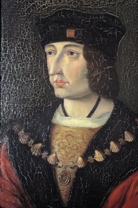Indre et Loire N* 184 - Chateau de Loches - Portrét Karla VIII od Unbekannt