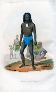 Obyvatelé Tikopie, 1848 od Unbekannt