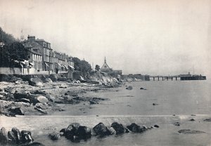 Innellan - Zobrazení Rocky Beach a Steamboat Pier, 1895 od Unbekannt