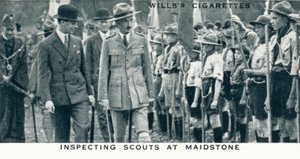 Inspecting Scouts at Maidstone, 1929 1937 od Unbekannt