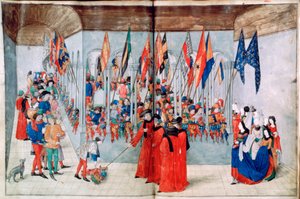 Kontrola přileb, 1488-1489 od Unbekannt