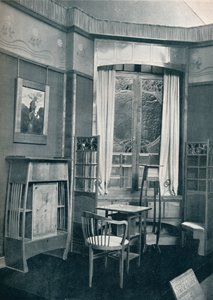 Interiér. Zdobil M. Niedermoser, c1900 od Unbekannt