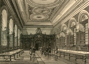 Interiér Stationers Hall, 1876, 1897. od Unbekannt