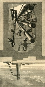 Interiér metra, Holborn viadukt, c1876. od Unbekannt