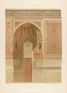 Vnitřní pohled na Gur-e Amir v Samarkandu. Z Les mosquées de Samarcande, 1905. od Unbekannt