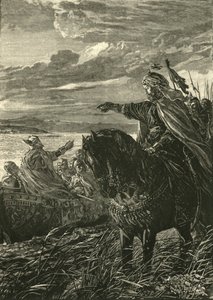 Rozhovor mezi Johnem Zimisces a Sviatoslaf, 969 AD, 1890. od Unbekannt