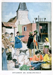 Invaze Romanise, 1901 od Unbekannt