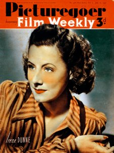 Irene Dunne 1898-1990, americká herečka, 1940 od Unbekannt