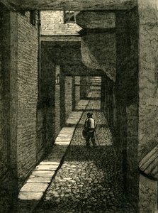Ivy Bridge Lane, 1881. od Unbekannt