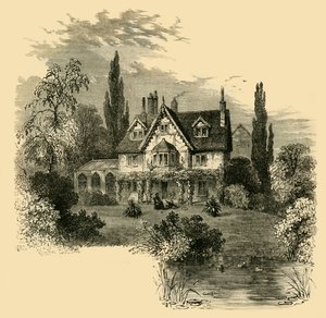 Ivy Cottage, Highgate, 1825, c1876. od Unbekannt