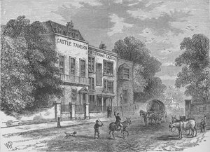Jack Straws Castle, Hampstead, Londýn, c1900 1911 od Unbekannt