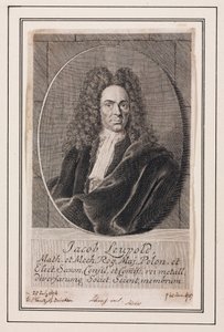 Jacob Leupold, německý fyzik a strojní inženýr, c 1700 od Unbekannt