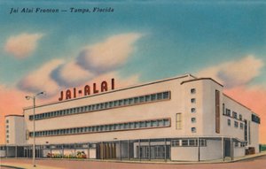Jai Alai Fronton - Tampa, Florida, c1940 od Unbekannt
