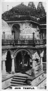 Chrám Jain, Ahmedabad, Indie, c1925 od Unbekannt