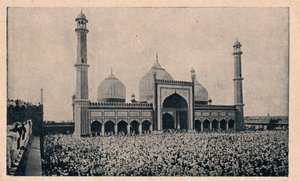 Jama Masjid, Dillí, c1900 od Unbekannt