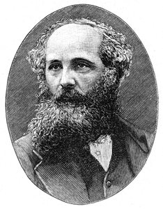 James Clerk Maxwell 1831-1879, skotský teoretický fyzik, [1896] od Unbekannt