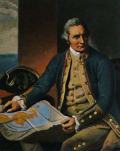 James Cook 1728-1779. - Rytina podle obrazu Dance, 1934. od Unbekannt