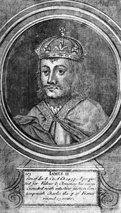Skotský Jakub II od Unbekannt