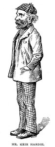 James Keir Hardie, britský odborář a labouristický politik narozený ve Skotsku, 1903 od Unbekannt