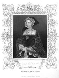 Jane Seymour, třetí manželka Jindřicha VIII., c1536, 19. století od Unbekannt