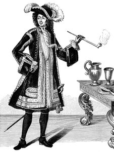 Jean Bart nebo Barth 1651-1702, francouzský soukromník, c1690 od Unbekannt