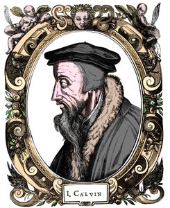 Jean Calvin, francouzský teolog, 1581 od Unbekannt