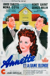 Jean Drevilles Annette et la Dame Blonde, Annette and the Blonde Woman, 1941 od Unbekannt