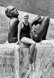 Jeanette Campbell, argentinská plavkyně, olympijské hry v Berlíně, 1936 od Unbekannt