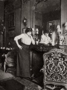 Jeanne Julia Bartet , francouzská herečka, 1901 od Unbekannt