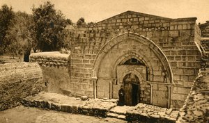 Jeruzalém - kostel Panny Marie, c1918-c1939. od Unbekannt