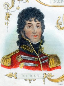 Joachim Murat, francouzský voják, c1830 od Unbekannt