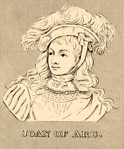 Johanka z Arku, c1412-1431, 1830. od Unbekannt